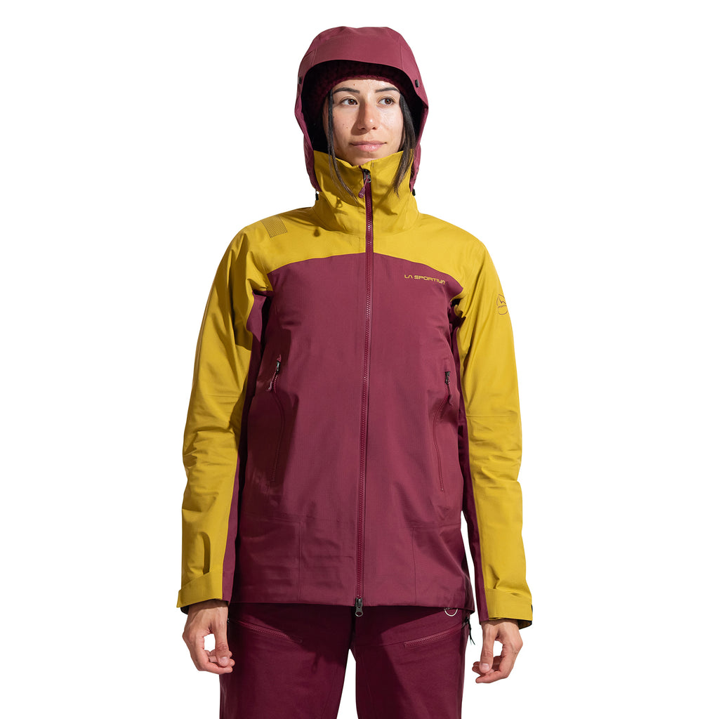 Alpine Guide GTX Performance Jacket Women's Redwood/Savana Alt View #5
