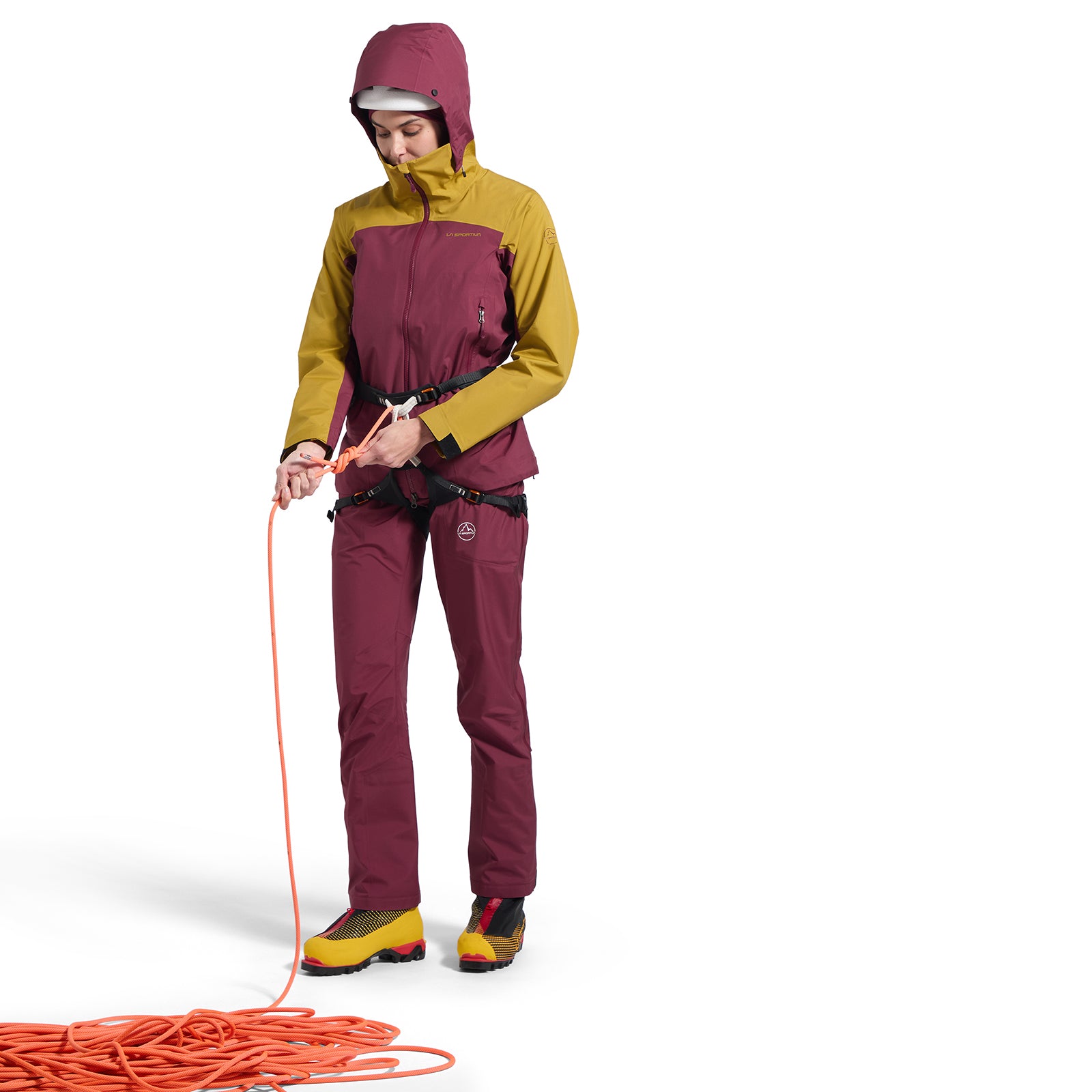 Alpine Guide GTX Performance Jacket Women's Redwood/Savana Alt View #6
