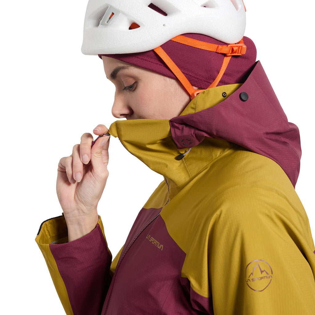 Alpine Guide GTX Performance Jacket Women's Redwood/Savana Alt View #7
