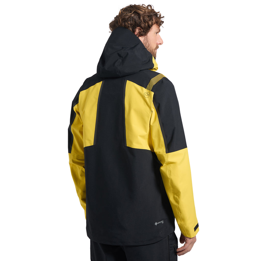 Supercouloir GTX Pro Jacket Men's Black/Yellow Alt View #3
