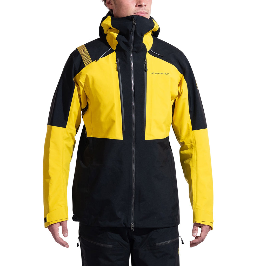 Supercouloir GTX Pro Jacket Men's Black/Yellow Alt View #1
