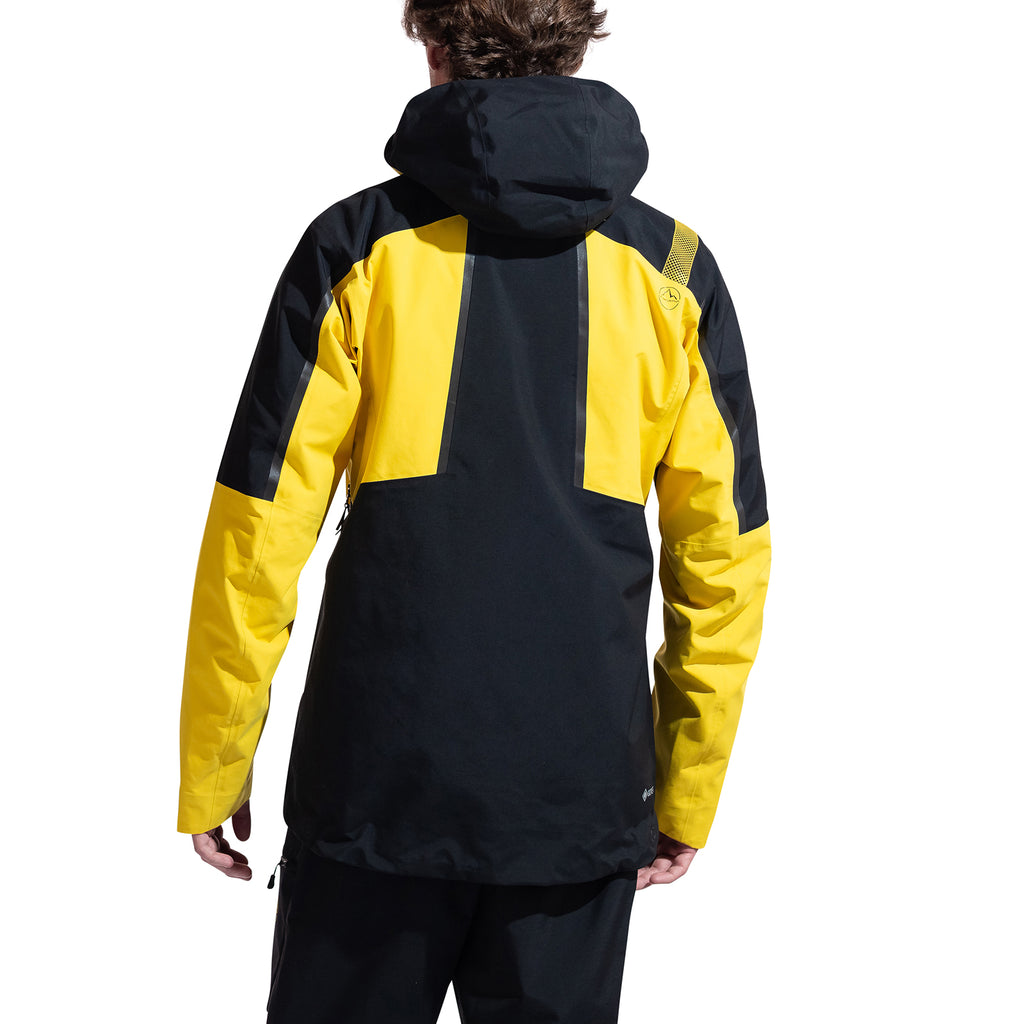 Supercouloir GTX Pro Jacket Men's Black/Yellow Alt View #4

