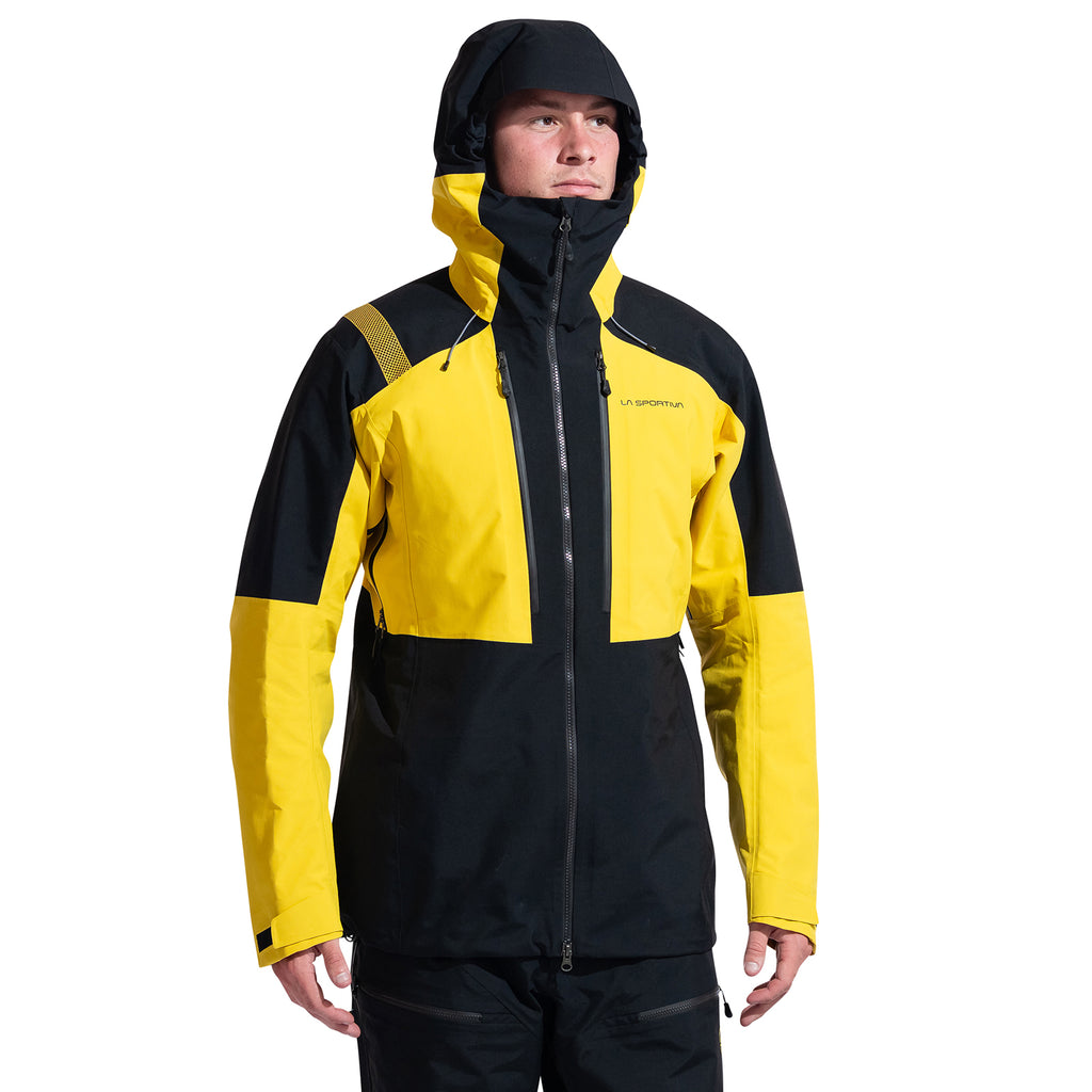 Supercouloir GTX Pro Jacket Men's Black/Yellow Alt View #5
