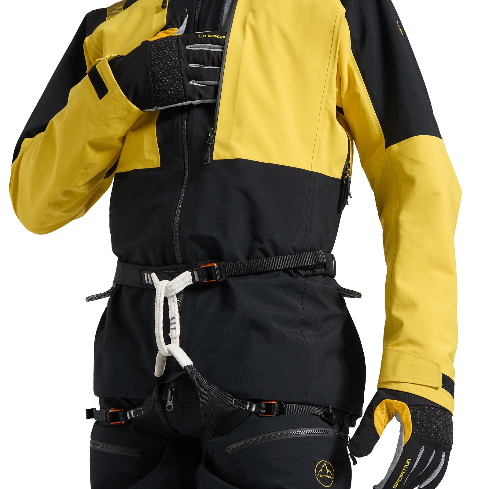 Supercouloir GTX Pro Jacket Men's Black/Yellow Alt View #9
