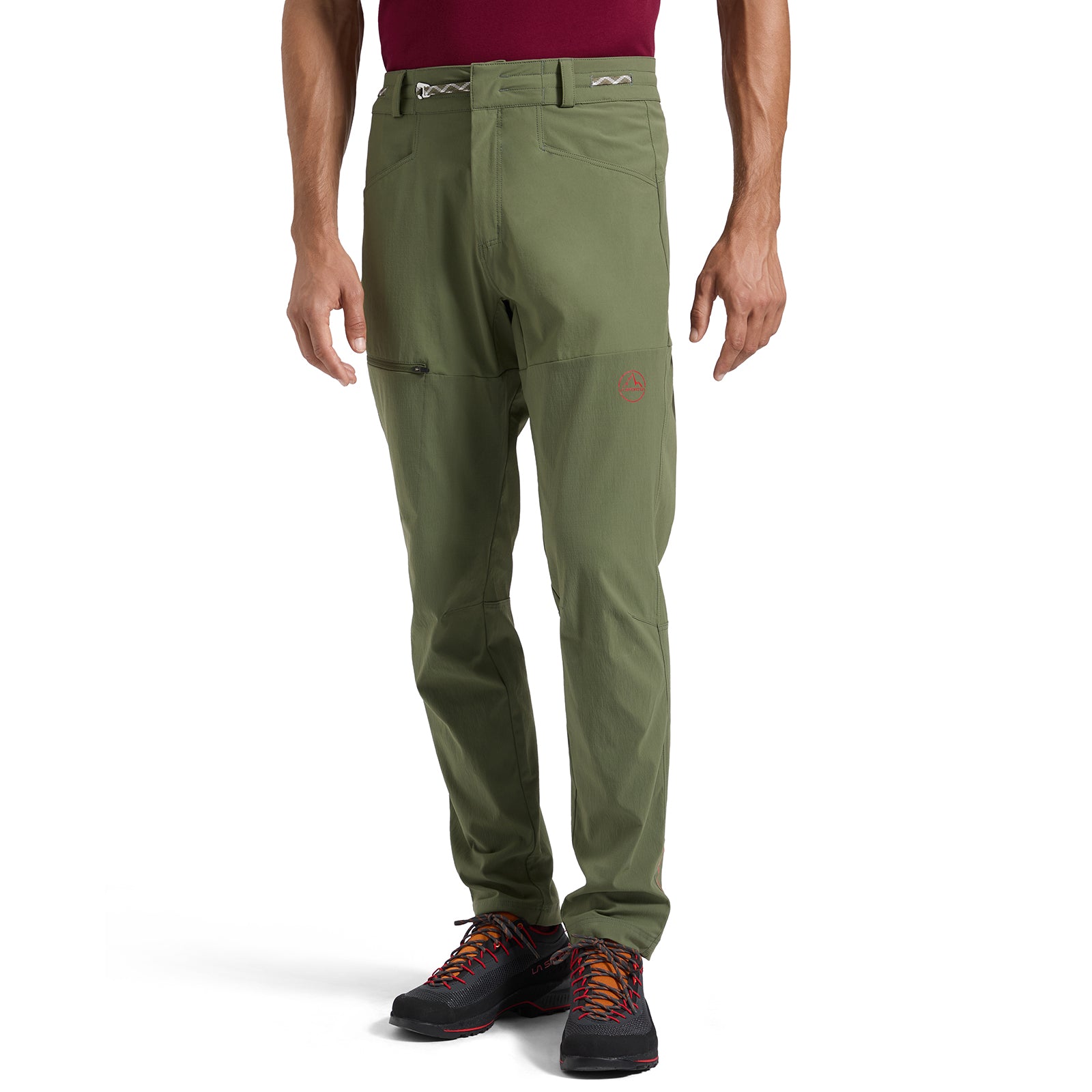 Machina Tech Pants Men's Cypress/Mountain Red Alt View #4
