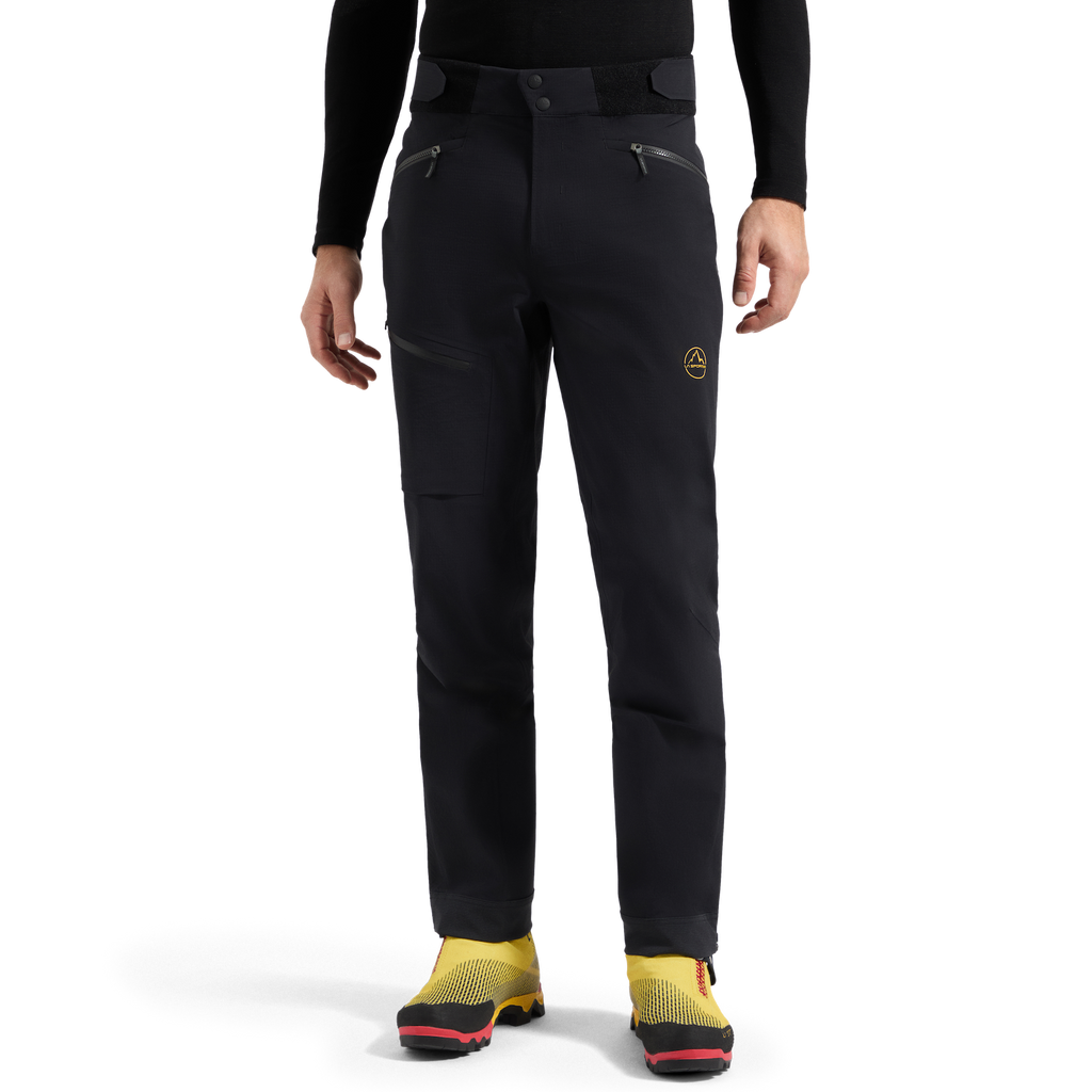 Helixir 3L Shell Pants Men's Black/Yellow Alt View #2

