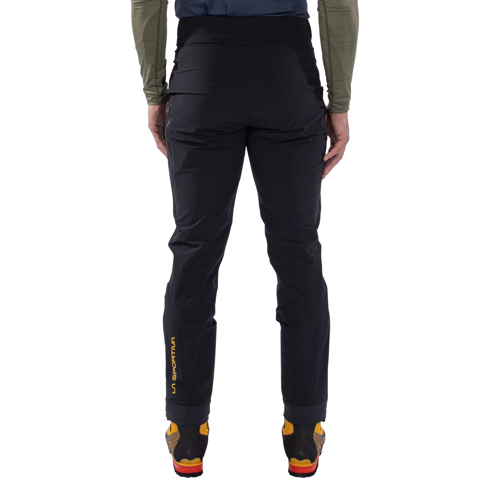 Helixir 3L Shell Pants Men's Black/Yellow Alt View #5
