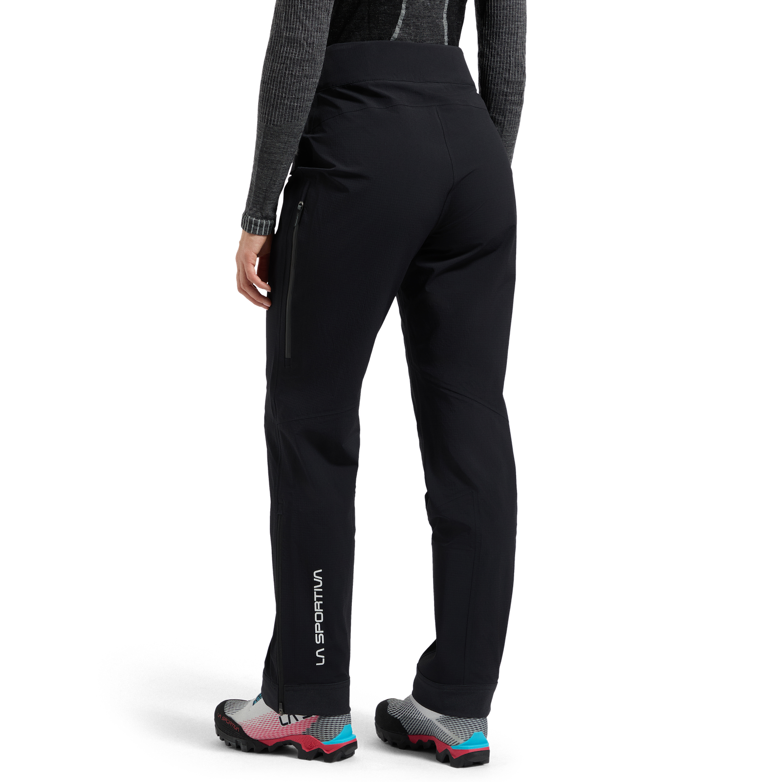 Helixir 3L Shell Pants Women's Black/Chalk Alt View #2
