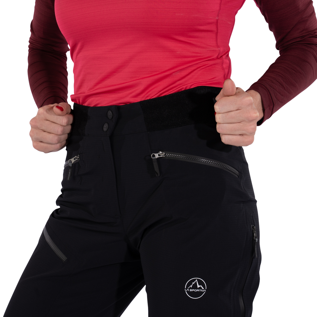 Helixir 3L Shell Pants Women's Black/Chalk Alt View #6
