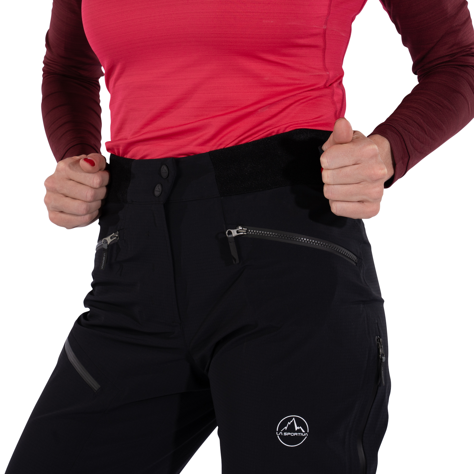 Helixir 3L Shell Pants Women's Black/Chalk Alt View #6
