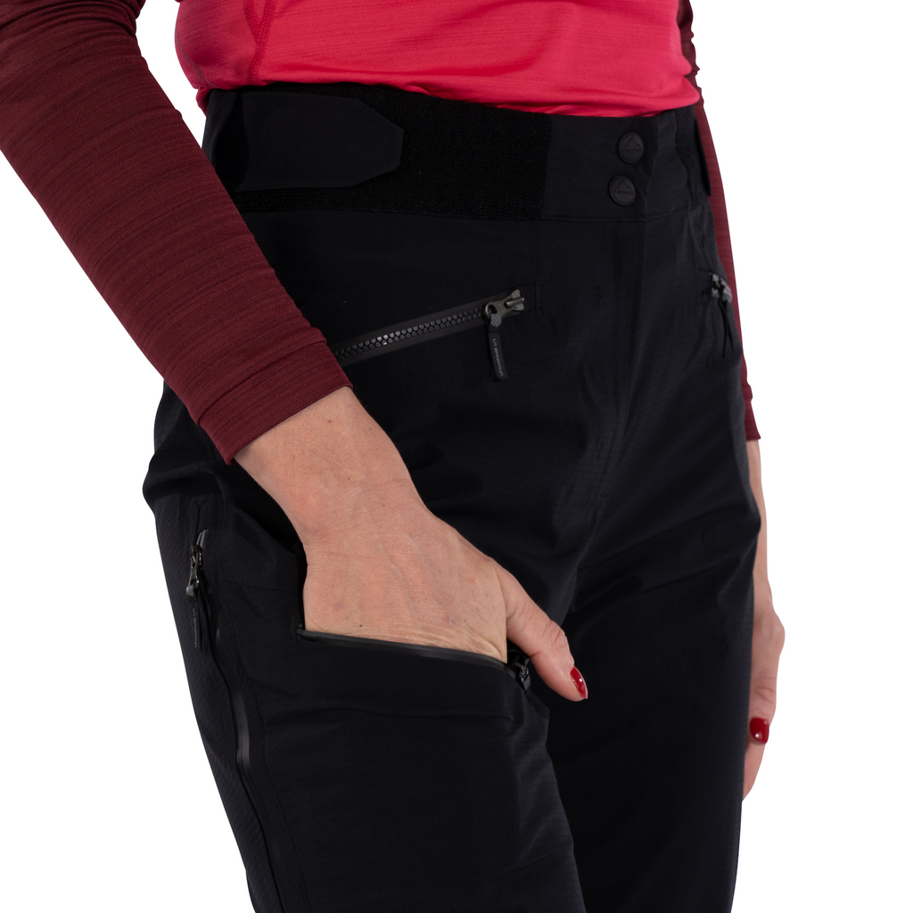 Helixir 3L Shell Pants Women's Black/Chalk Alt View #8

