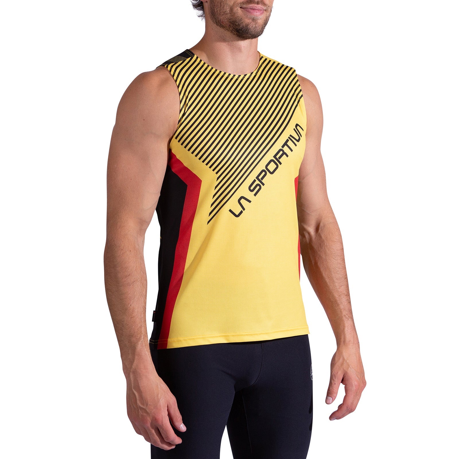 Flow Tank Men's Black/Yellow