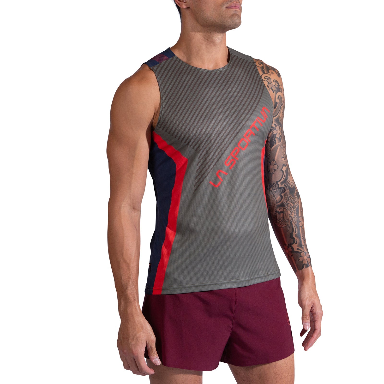 Flow Tank Men's Mountain Red/Cypress