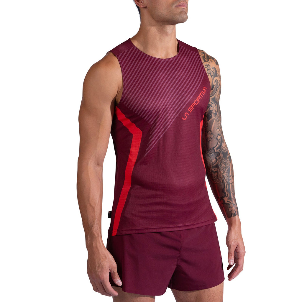 Flow Tank Men's Redwood/Mountain Red Alt View #1
