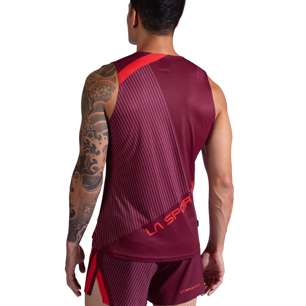 Flow Tank Men's Redwood/Mountain Red Alt View #2
