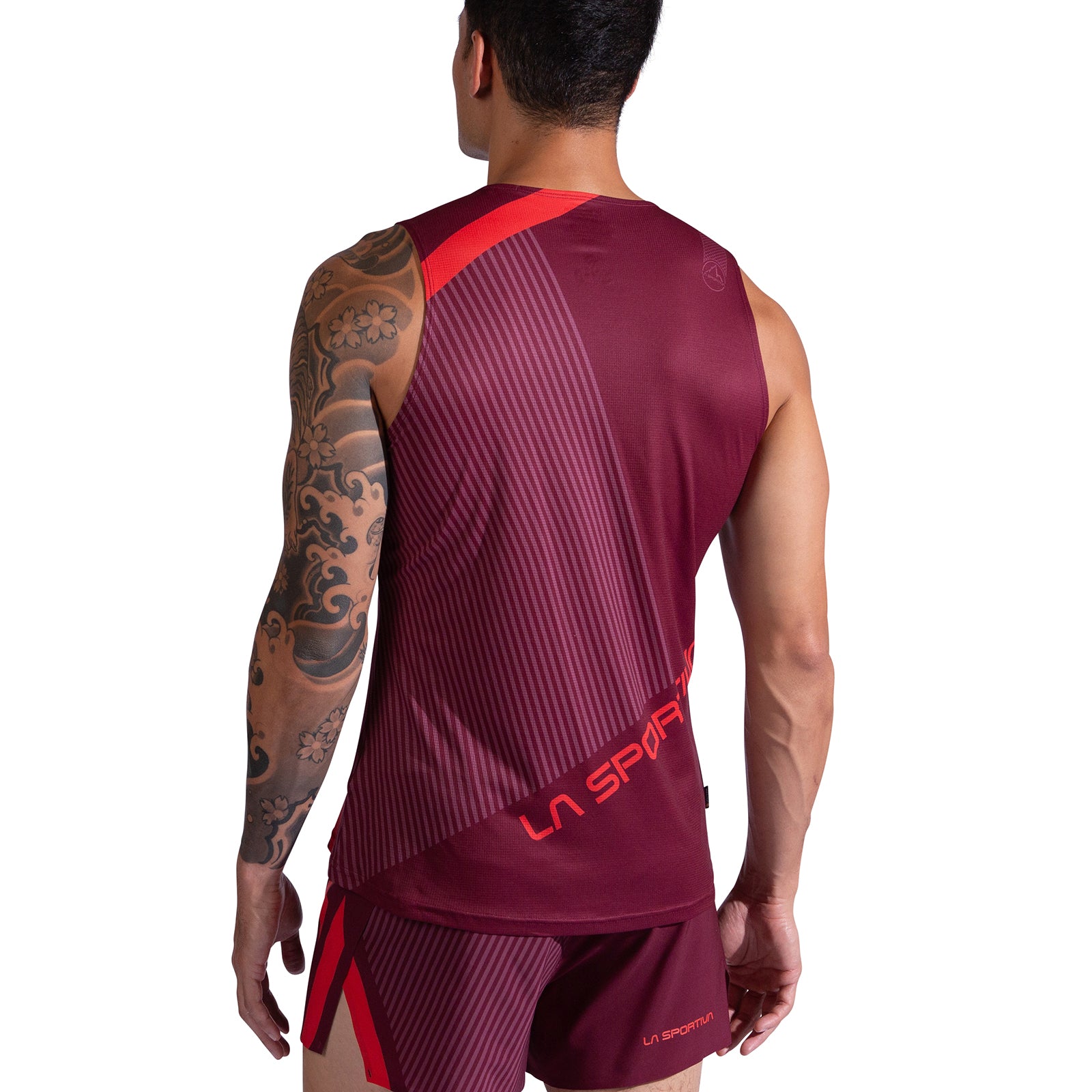 Flow Tank Men's Redwood/Mountain Red Alt View #2
