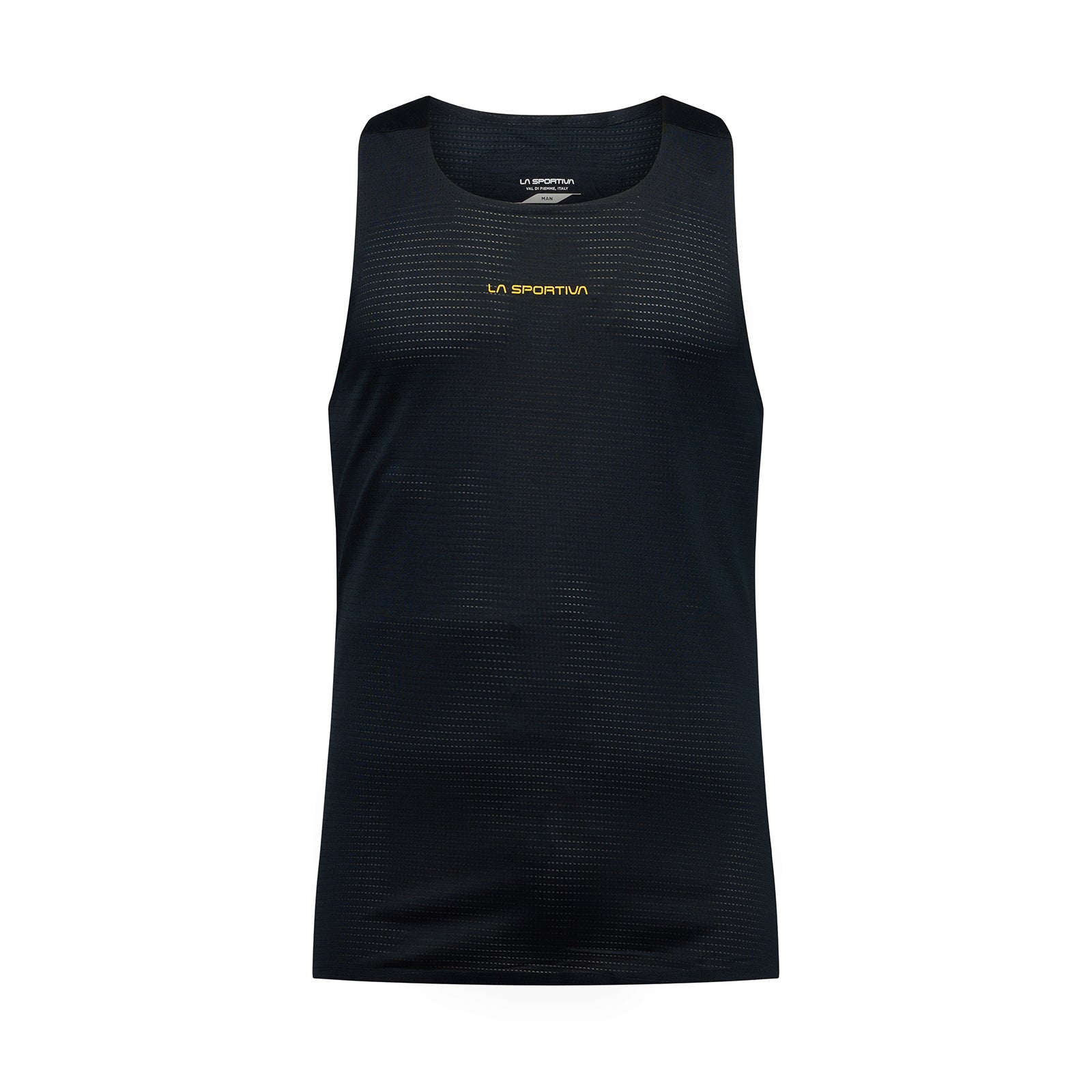 Pure Tank Men's Black/Yellow Alt View #3
