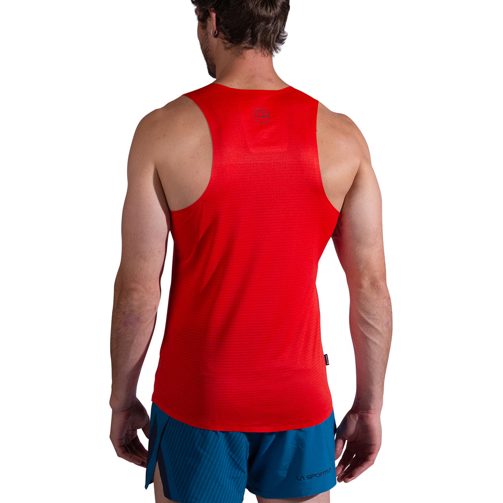 Débardeur pour homme Pure Mountain Red/Night Sky Alt View #2
