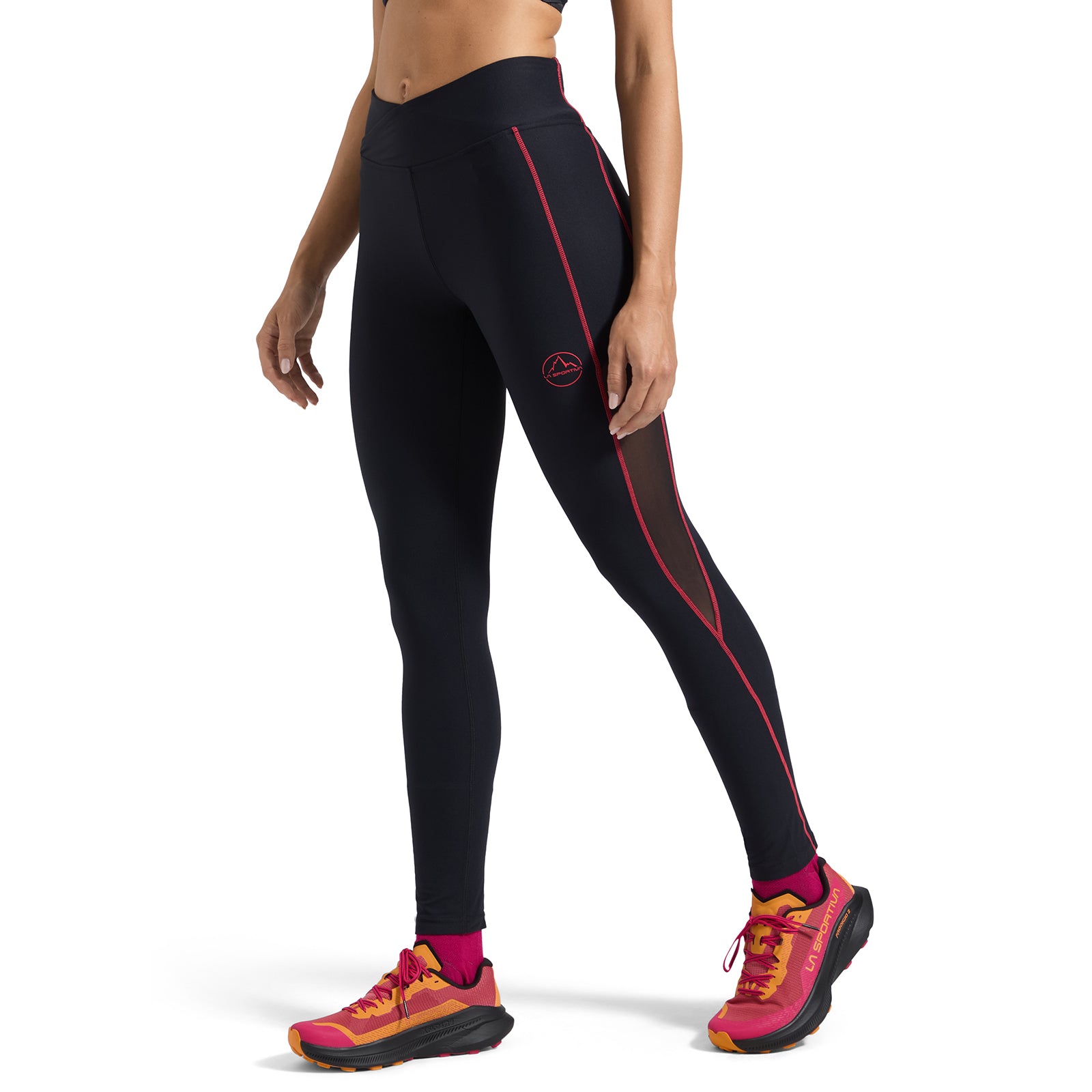 Triumph Tight Pants Women's Black/Hibiscus Alt View #4
