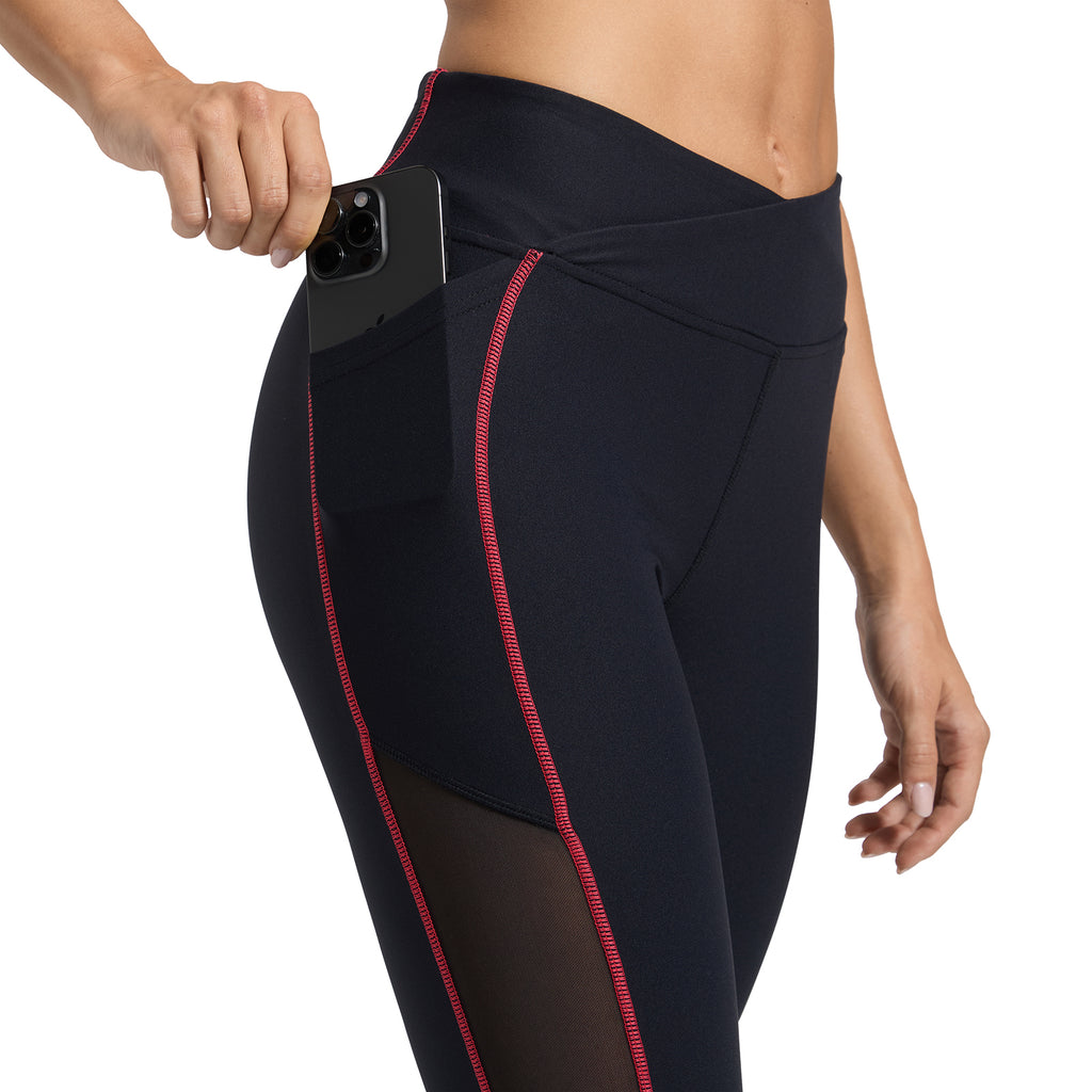 Triumph Tight Pants Women's Black/Hibiscus Alt View #6
