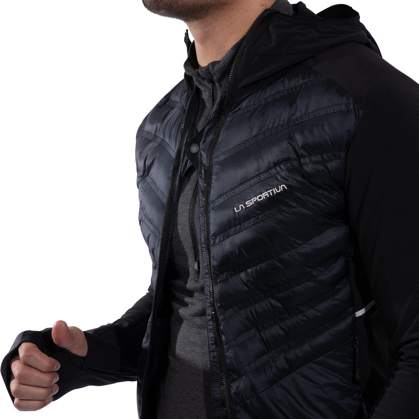 Koro Jacket Men's Black/Chalk Alt View #4
