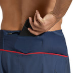 Ultra Distance Shorts Men's Night Sky/Mountain Red Alt View #8