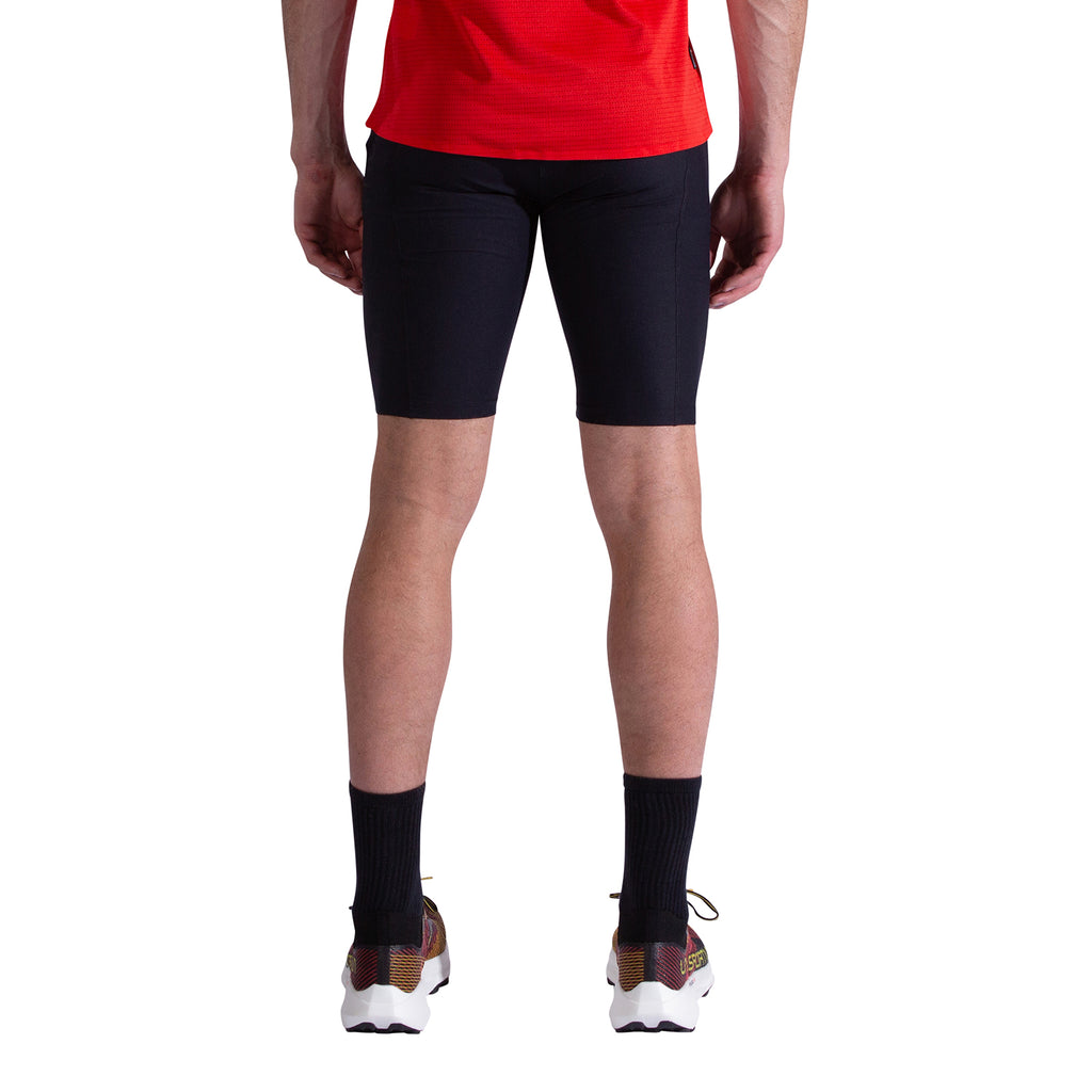 Triumph Tight Shorts Men's Black/Yellow Alt View #3
