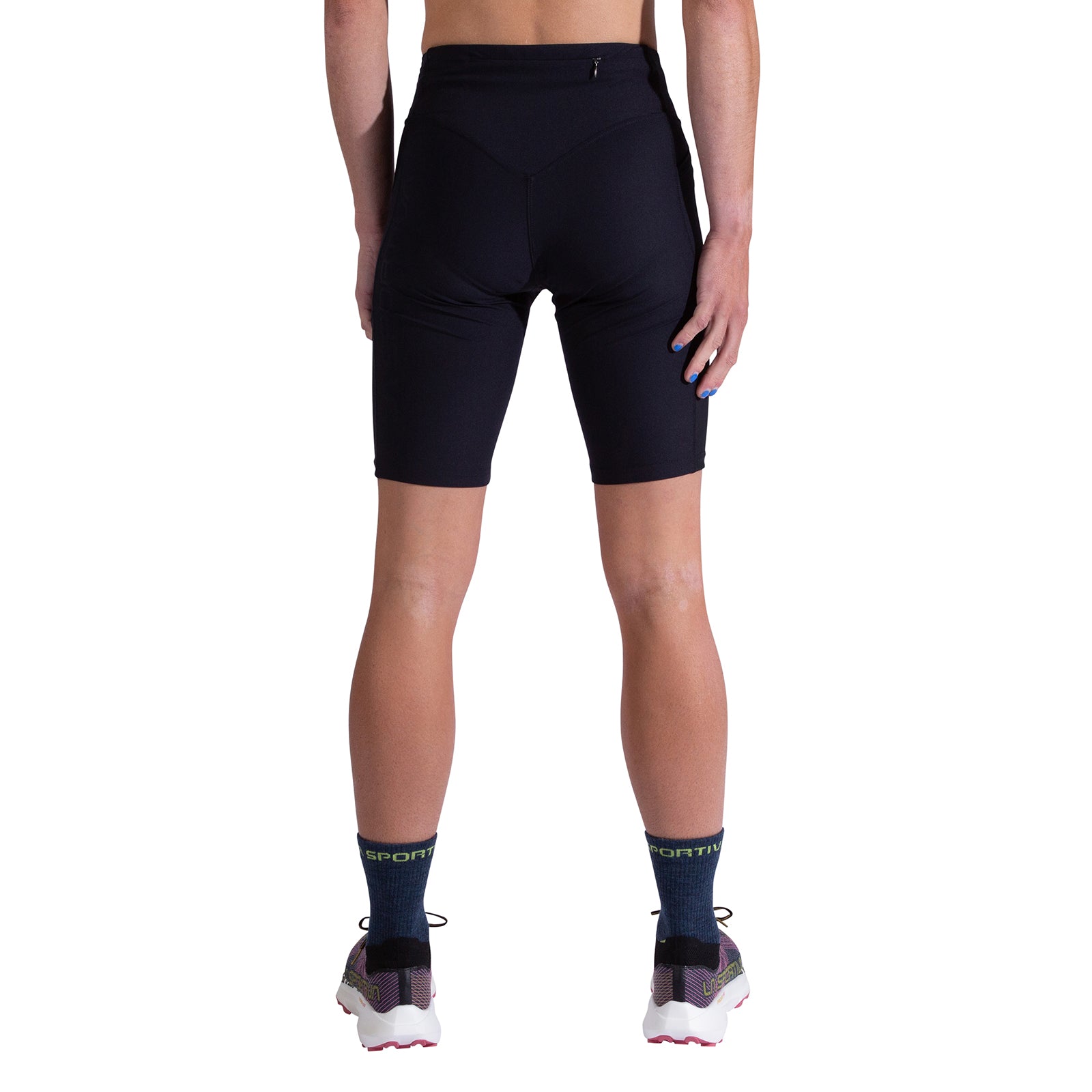 Triumph Tight Shorts Women's Black/Hibiscus Alt View #3

