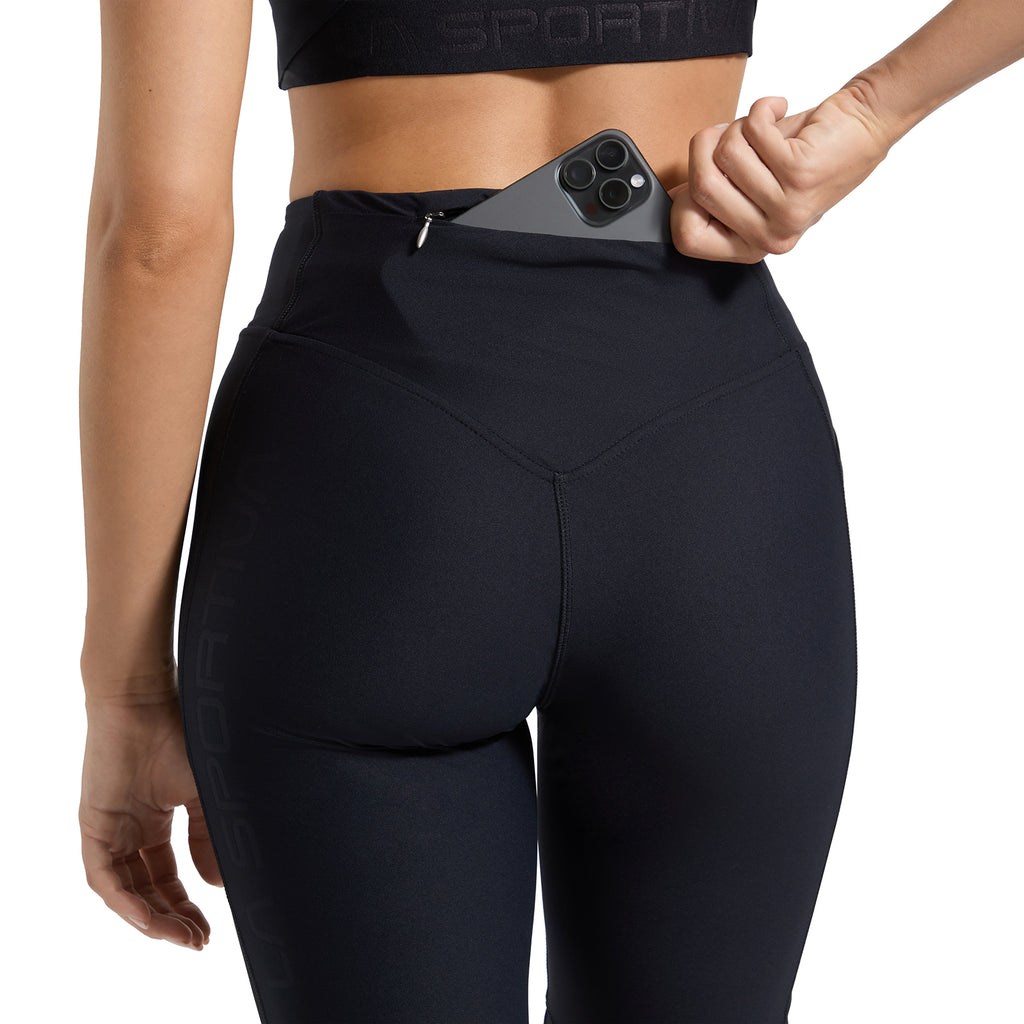 Triumph Tight Shorts Women's Black/Hibiscus Alt View #4

