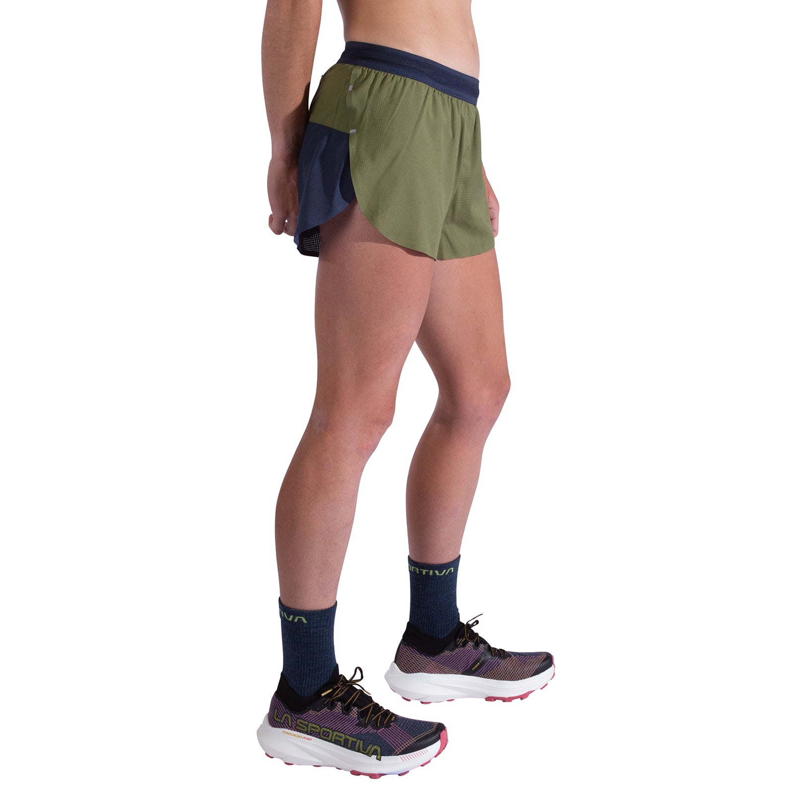 Pure 3 Inch Shorts Women's Cypress/Night Sky Alt View #2

