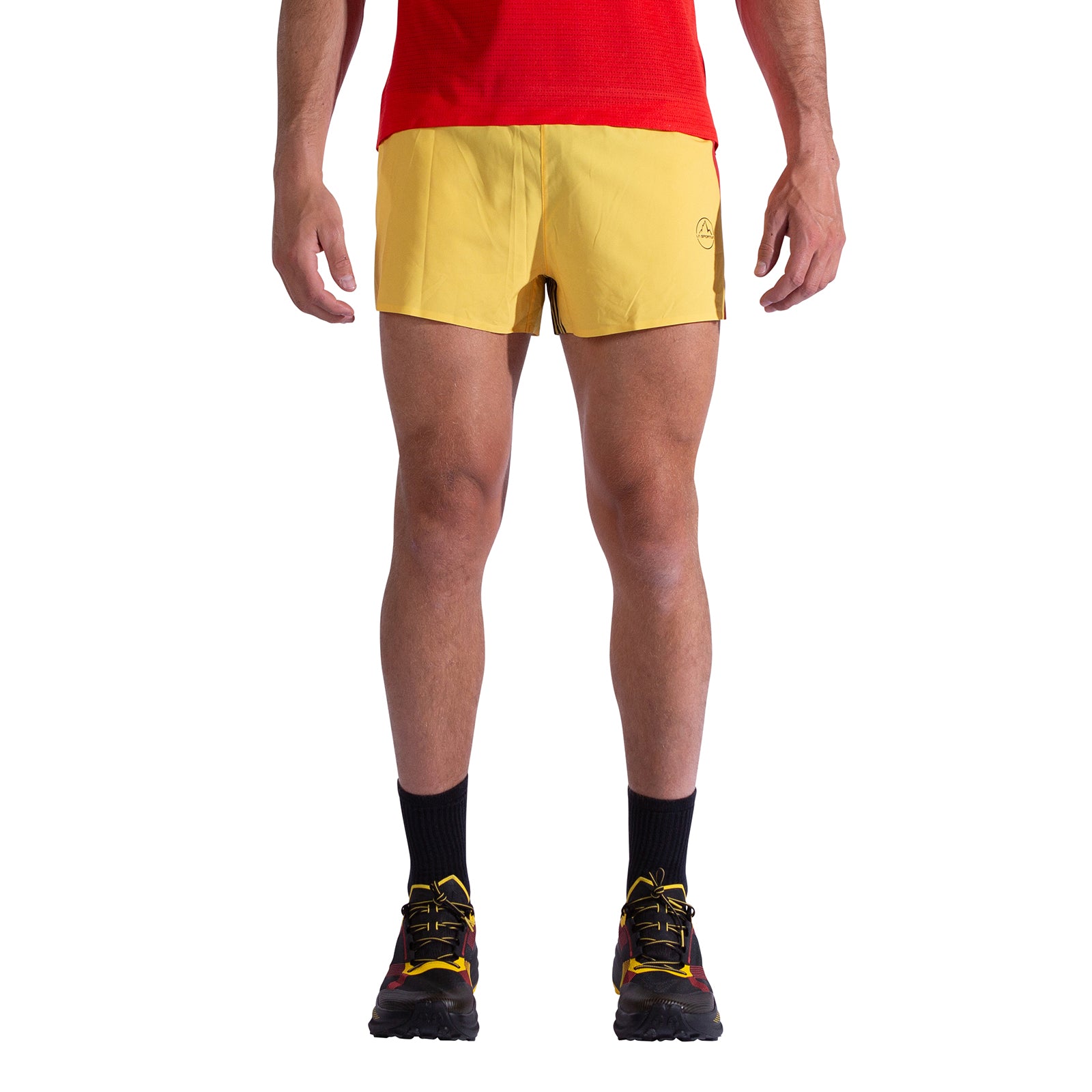 Short homme Flow 3 pouces Black/Yellow Alt View #5
