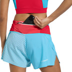 Flow 3 Inch Shorts Women's Malibu Blue/Hibiscus Alt View #5