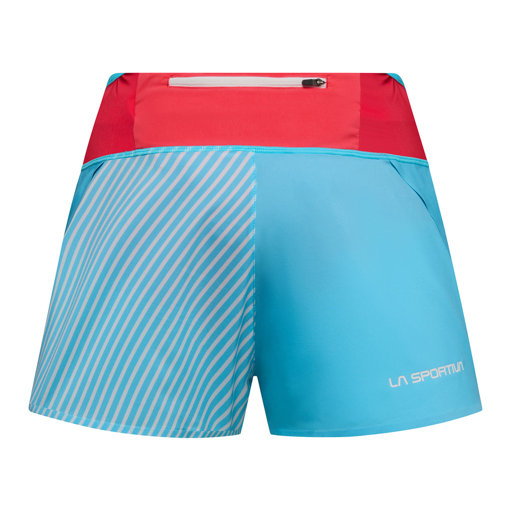 Flow 3 Inch Shorts Women's Malibu Blue/Hibiscus Alt View #9
