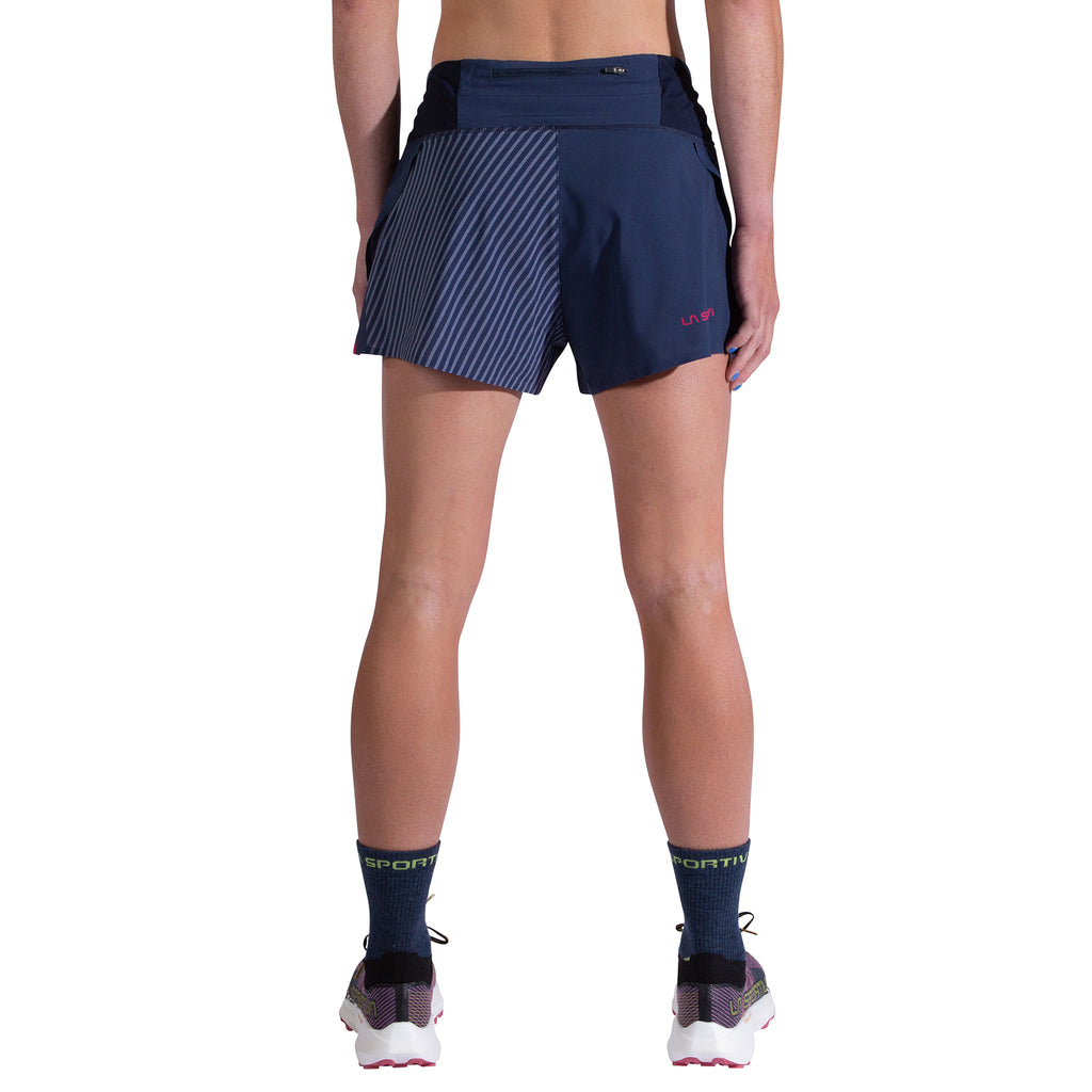 Shorts Flow 3 pouces pour femme Night Sky/Azalea Alt View #3
