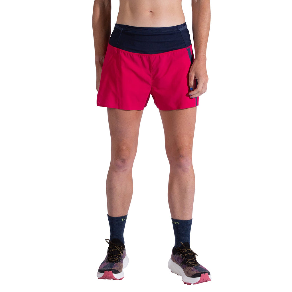 Flow 3 Inch Shorts Women's Azalea/Night Sky Alt View #1
