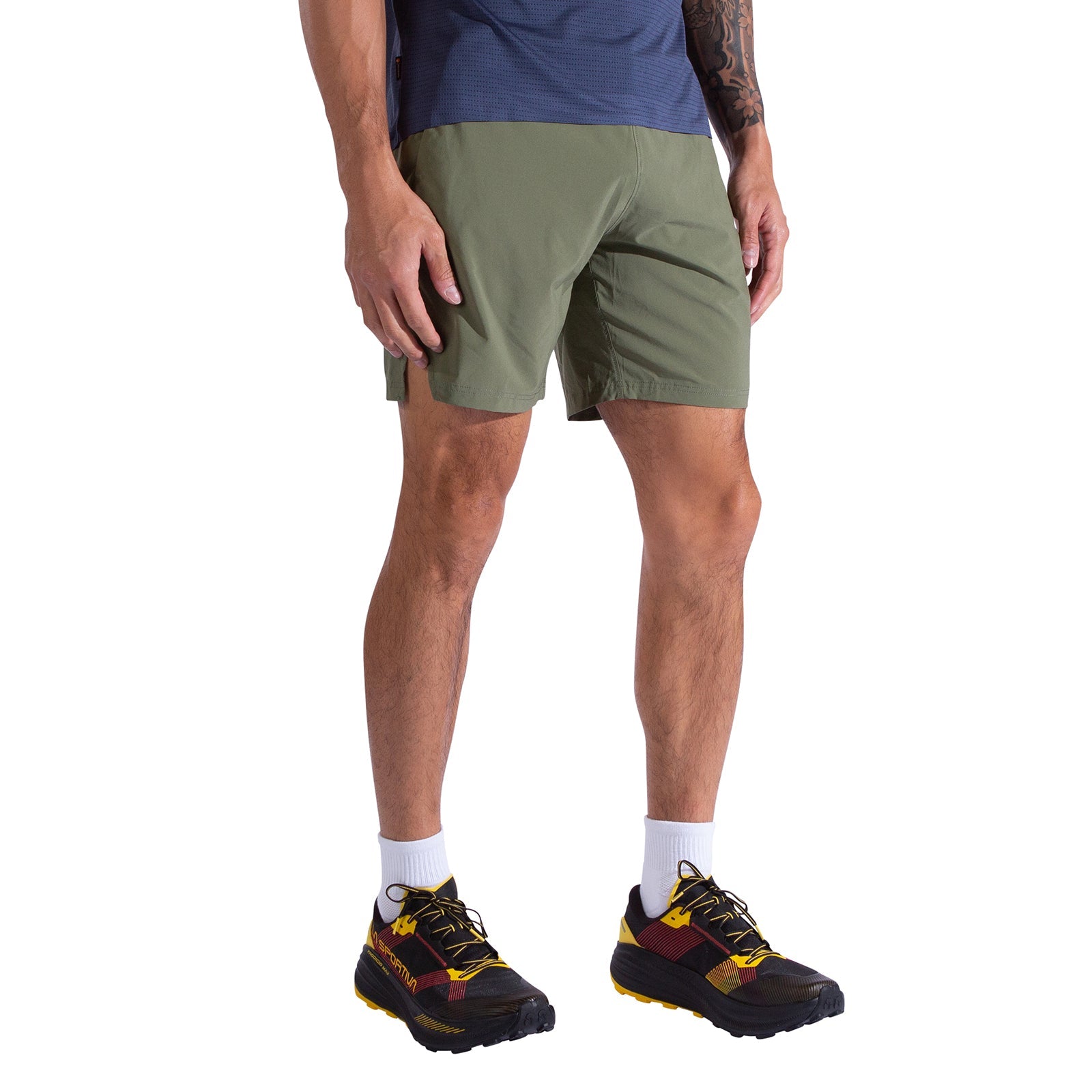 Pure 7 Inch Shorts Men's Cypress/Mountain Red