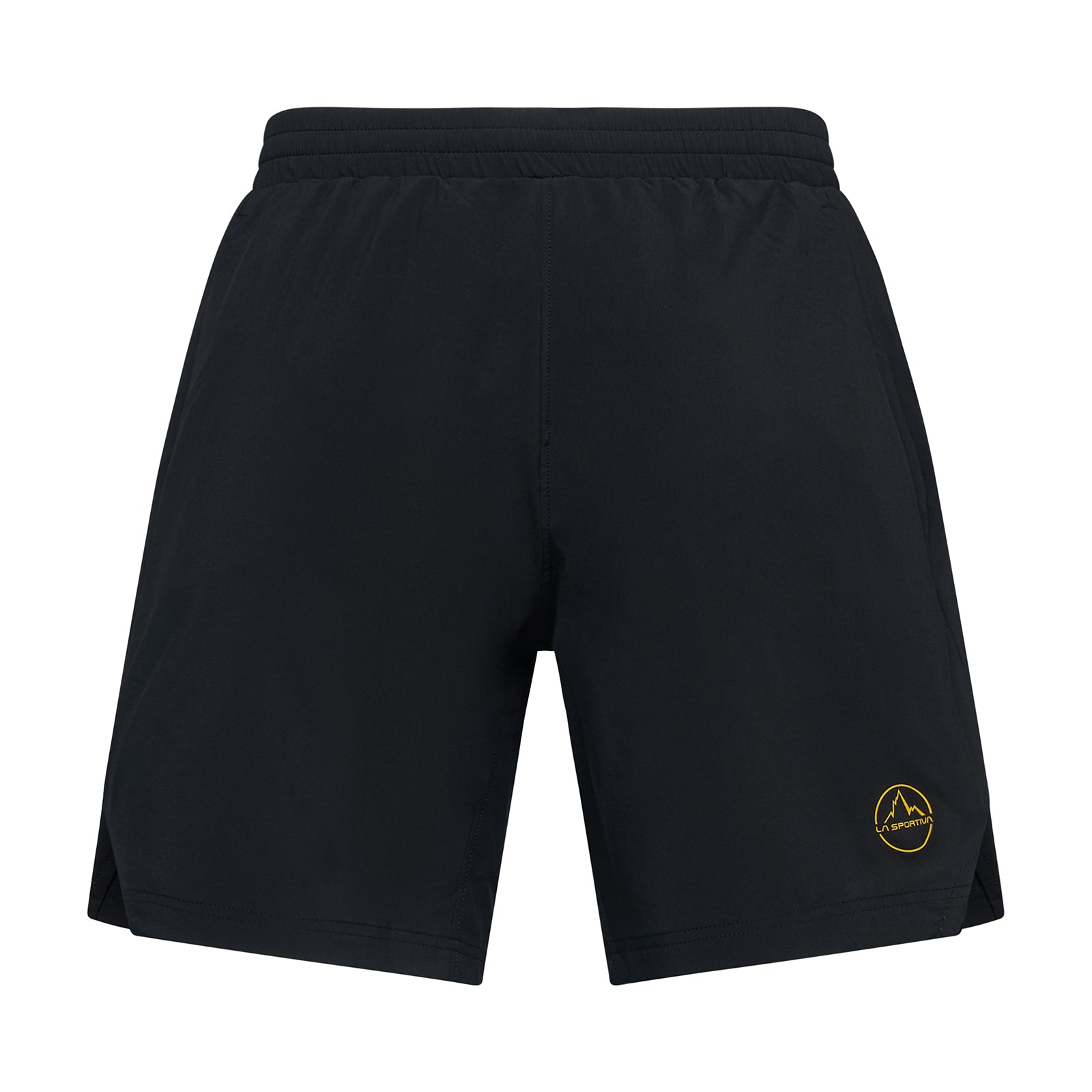Pure 7 Inch Shorts Men's Black/Yellow Alt View #4
