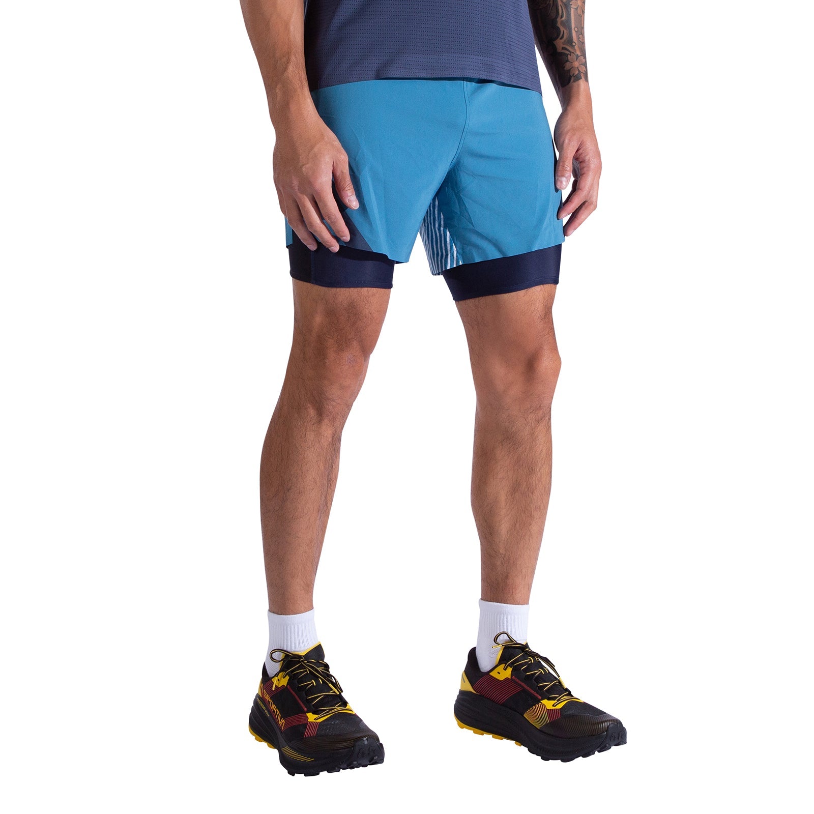 Flow 5 Inch Shorts Men's Lake/Night Sky