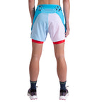 Flow 5 Inch Shorts Women's Malibu Blue/Hibiscus Alt View #3