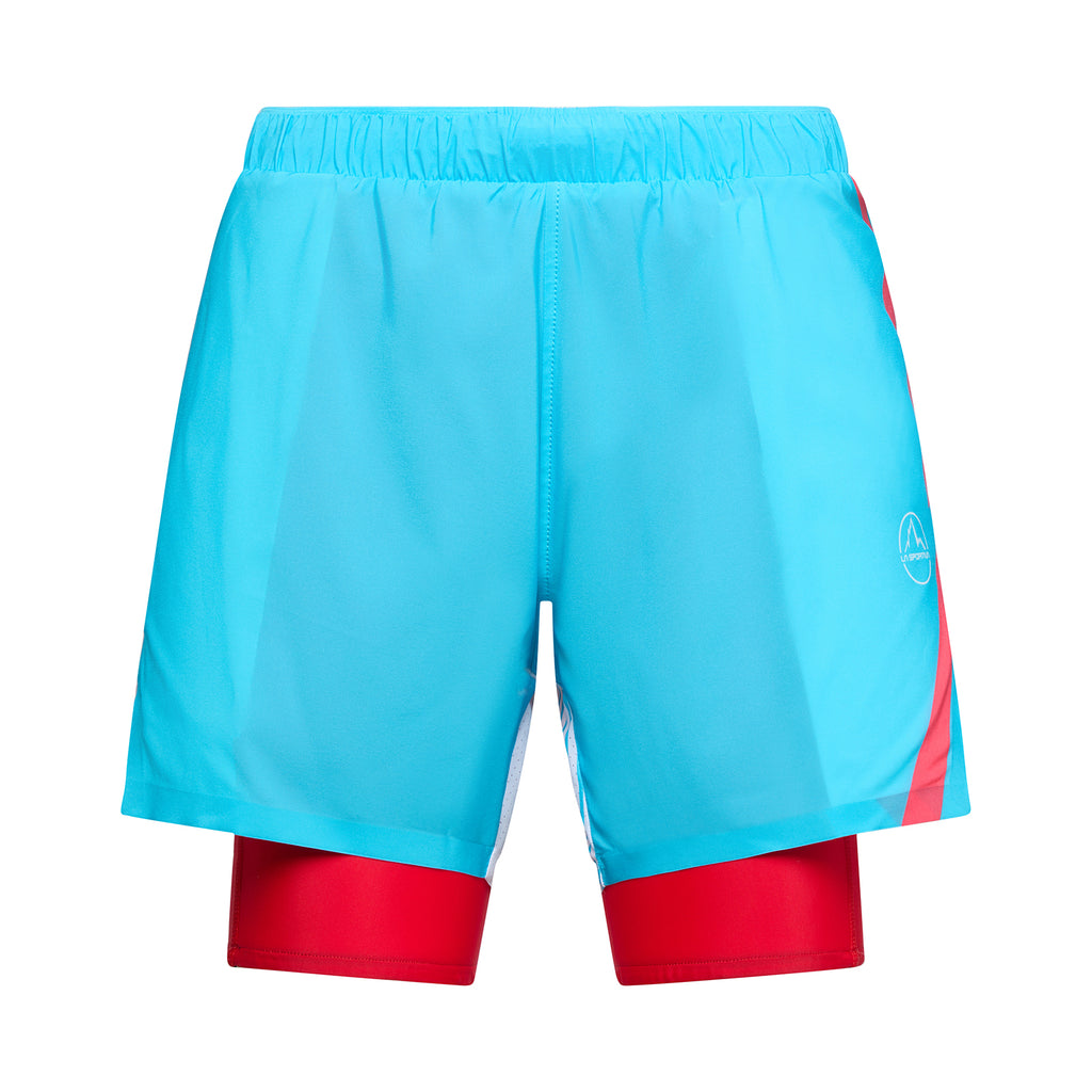 Flow 5 Inch Shorts Women's Malibu Blue/Hibiscus Alt View #4
