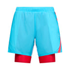 Flow 5 Inch Shorts Women's Malibu Blue/Hibiscus Alt View #4