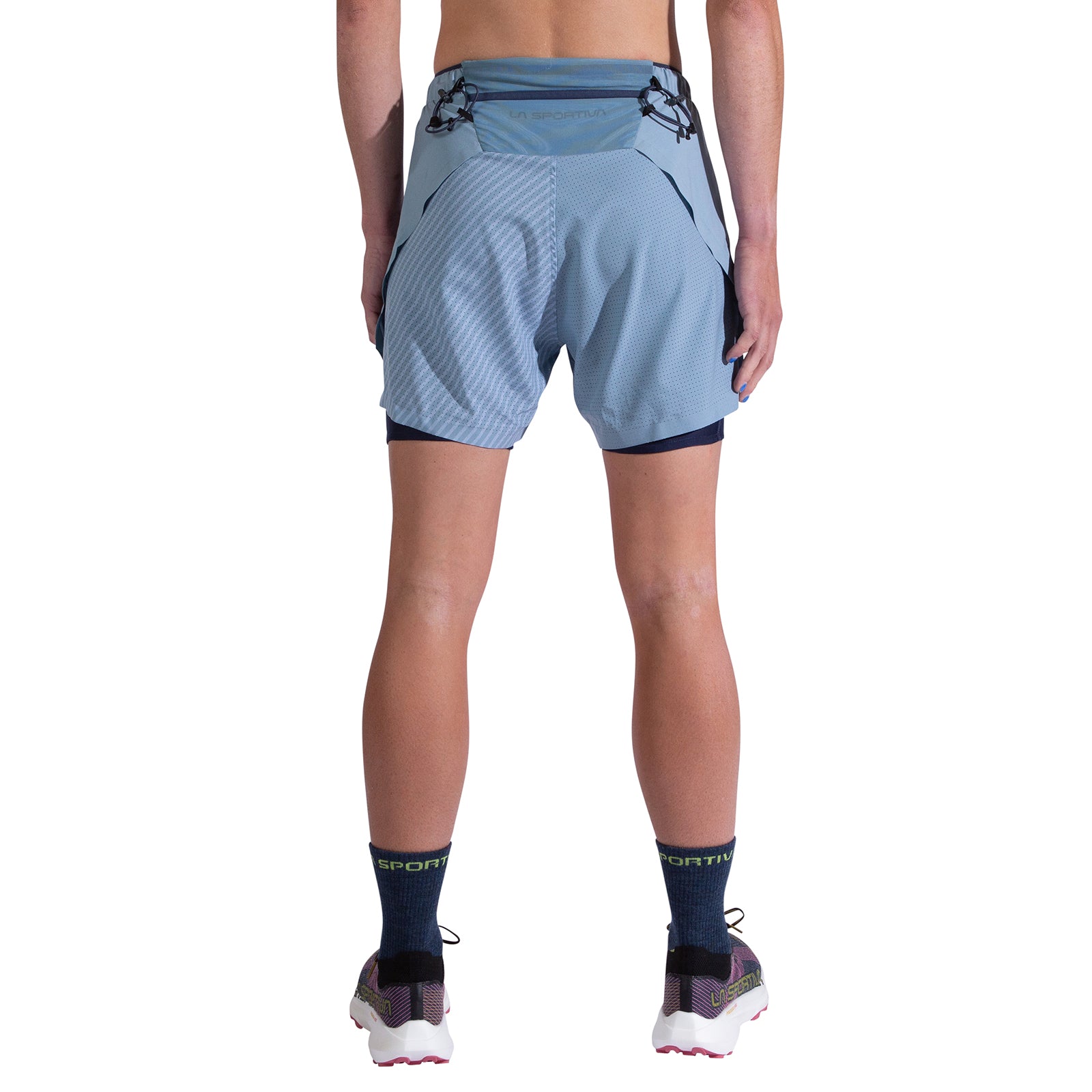 Flow 5 Inch Shorts Women's Limestone/Night Sky Alt View #3
