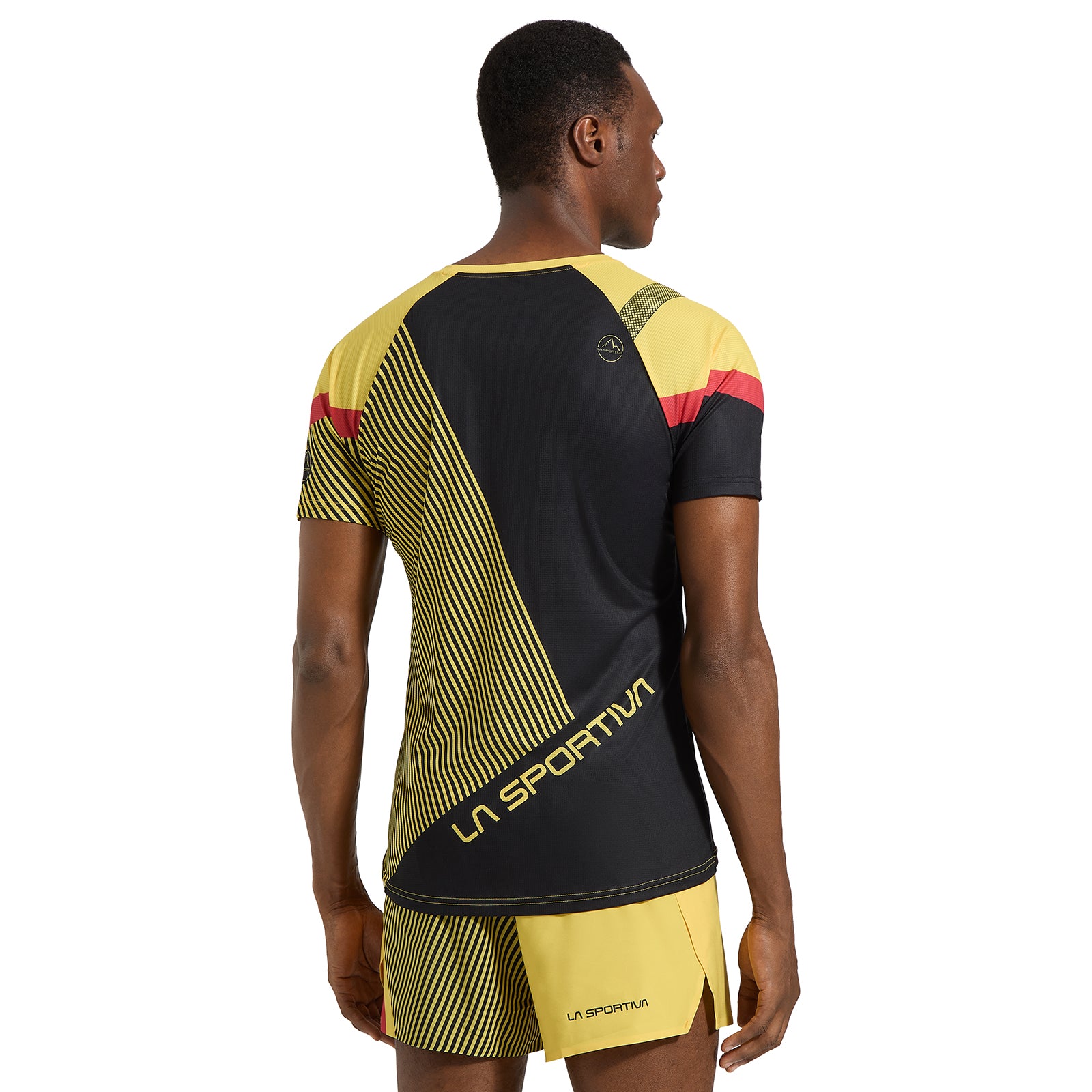 Flow T-Shirt Men's Black/Yellow Alt View #5
