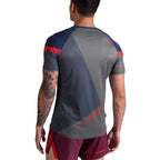 Flow T-Shirt Men's Mountain Red/Cypress Alt View #2