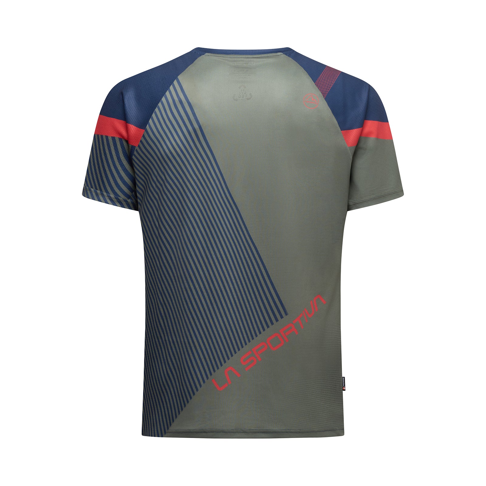 Flow T-Shirt Men's Mountain Red/Cypress Alt View #4
