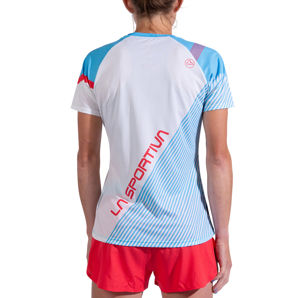 Flow T-Shirt Women's Malibu Blue/Hibiscus Alt View #2
