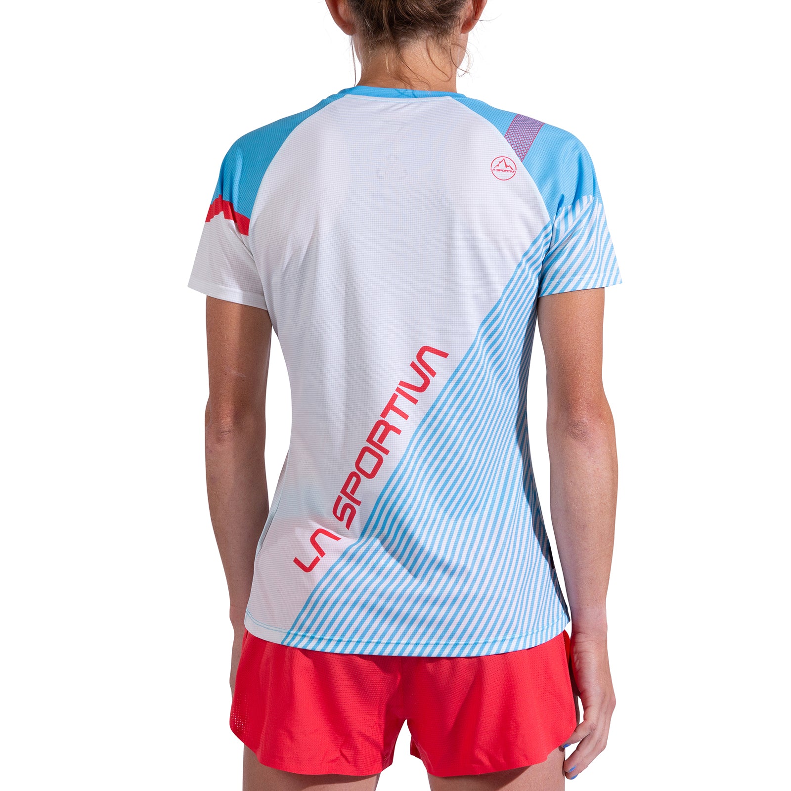 Flow T-Shirt Women's Malibu Blue/Hibiscus Alt View #2
