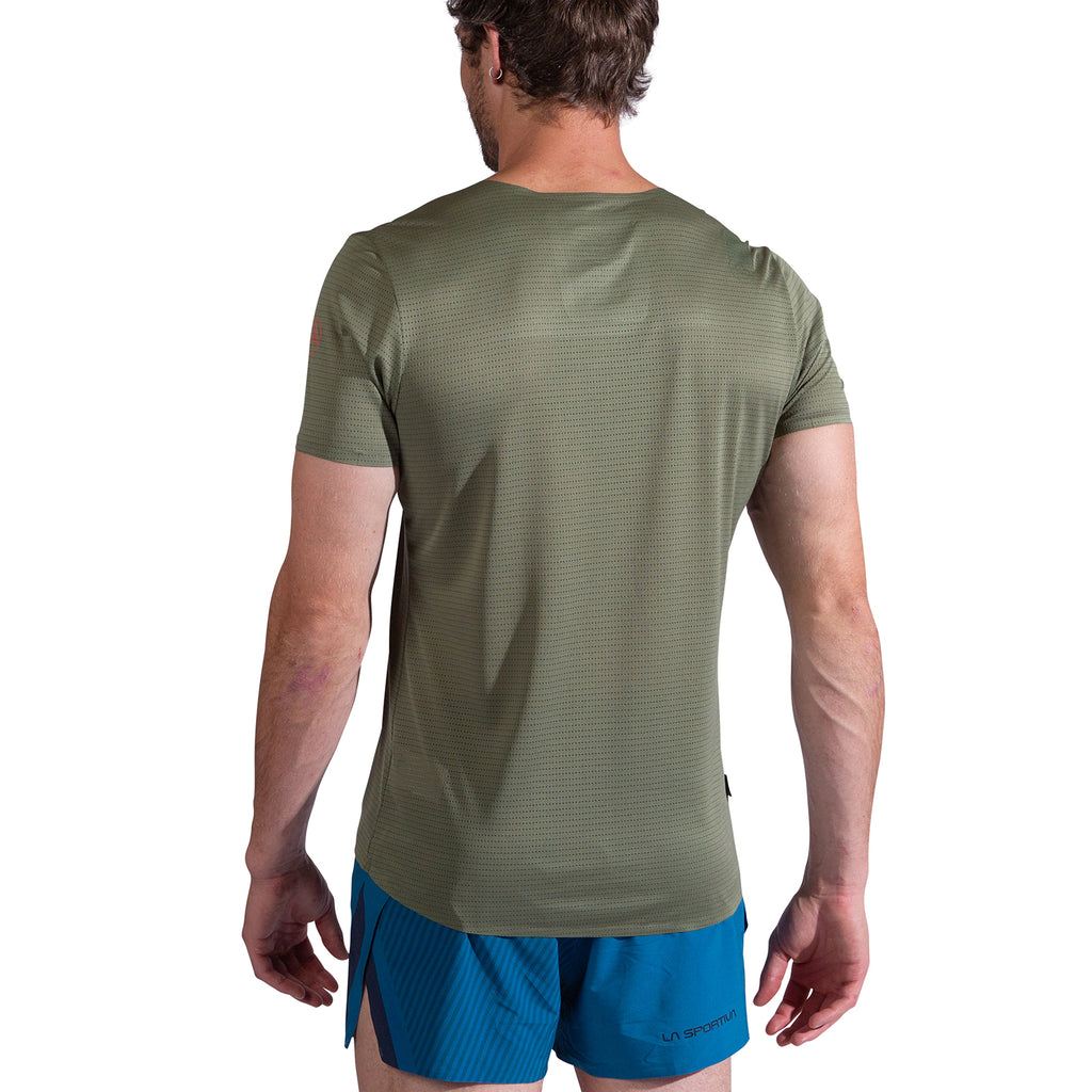 Pure T-Shirt Men's Cypress/Mountain Red Alt View #2
