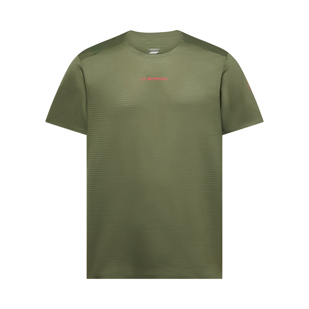 Pure T-Shirt Men's Cypress/Mountain Red Alt View #6
