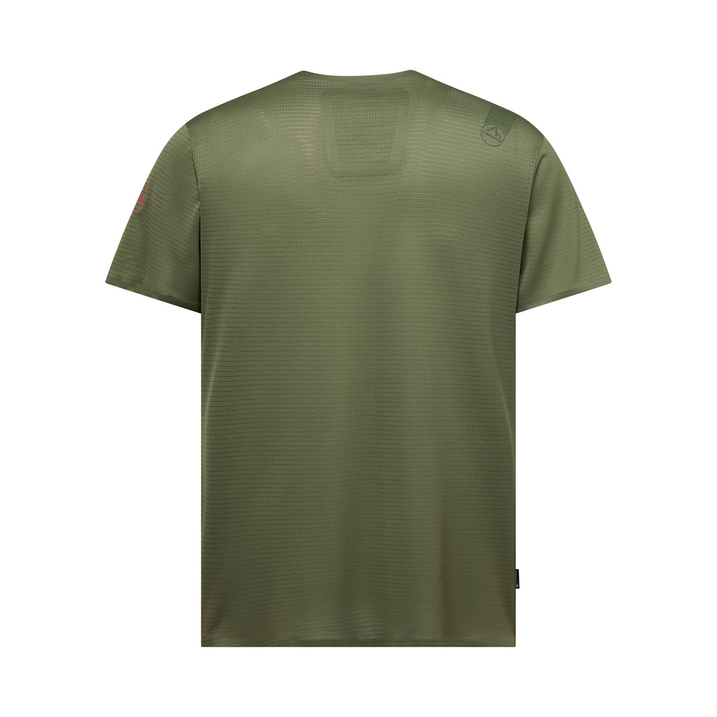 Pure T-Shirt Men's Cypress/Mountain Red Alt View #7
